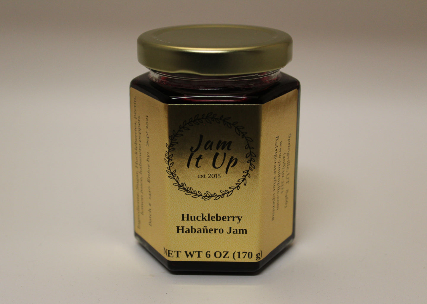 Huckleberry Habanero (Premium Jam)